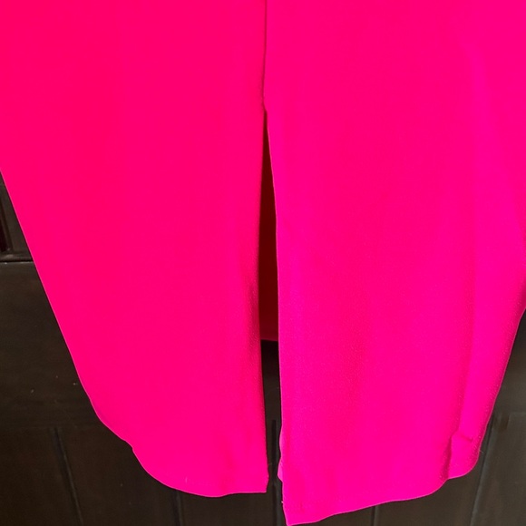 RACHEL Rachel Roy Vibrant Pink Midi Dress - Picture 9 of 11